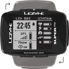 Комп'ютер Lezyne SUPER PRO GPS SMART LOADED y13 чорний