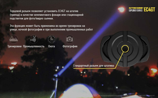 Ліхтар Nitecore EC4GT