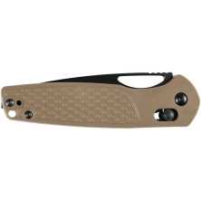 Ніж CJRB Acacia Black Blade, brown