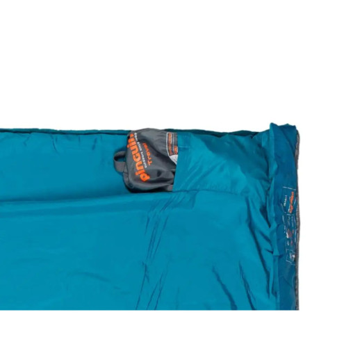 Спальний мішок Pinguin Travel (13/9°C), 190 см - Right Zip, Petrol (PNG 241464) 2020