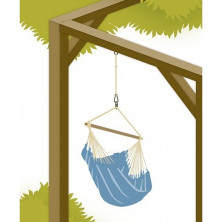 Кріплення для гамака La Siesta Seguro AS-03 black