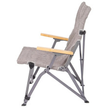 Крісло розкладне Bo-Camp Chelsea Grey (1204810)