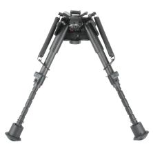 Сошки Vector Optics 155-230 мм на антабку. Карбонове волокно, підпружинені з ричагом