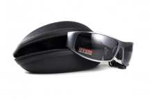 Окуляри Global Vision BAD-ASS 1 GunMetal (gray) чорні в металевій оправі