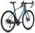Велосипед Merida 2021 silex 4000 s (47) матова сталь синій (глянцевий червоний)