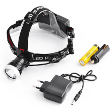 Налобний ліхтар Police 0180-T6, акк. 18650