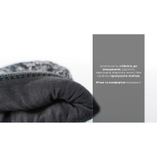 Шапка водонепроникна Dexshell Cuffed Beanie, DH353RED S-M