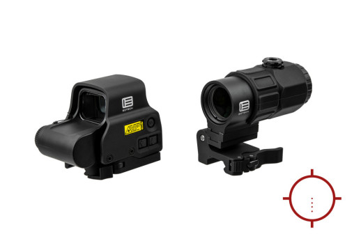 Комплект EOTech приціл коліматорний EXPS3-4 з компактним збільшувачем G45 5х (HHS V)