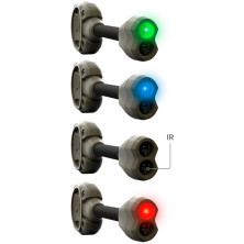 Ліхтар Princeton Tec Switch RGB/IR, 10 Lumens olive
