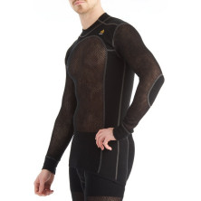 Термофутболка чоловіча Aclima Woolnet Crew Neck Man Black M