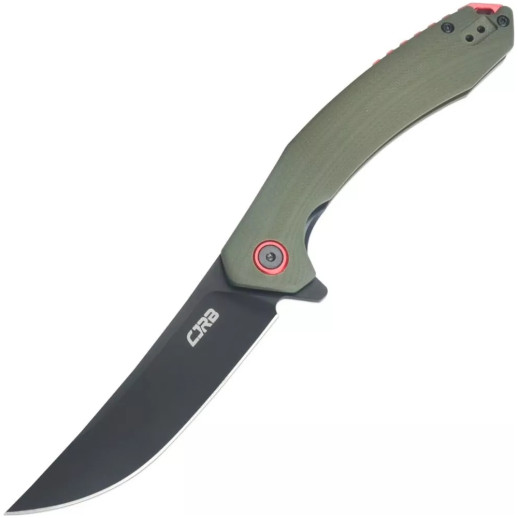 Ніж CJRB Gobi Black Blade, AR-RPM9 Steel, зелений