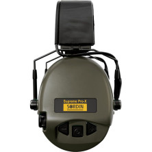 Активні навушники Sordin Supreme Pro X Slim Green (сумісні з ARC Rail)