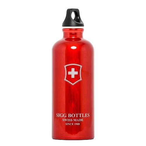 Пляшка для води SIGG Swiss Emblem, 1 л, червона