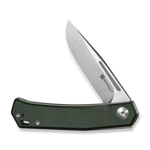 Ніж складаний кишеньковий Sencut Braxx, (7.93 см) D2 / Canvas Micarta зелений