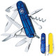 Ніж Victorinox Huntsman Ukraine 91мм/15функ/син.прозор-жовт.прозор