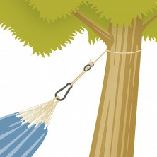 Кріплення для гамака La Siesta Practico PR-06 black