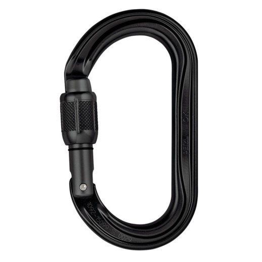 Карабін Petzl OK screw-lock black