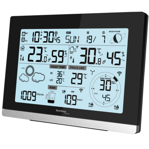 Метеостанція Technoline WS1750 Black (WS1750)