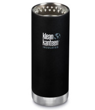 Термокружка Klean Kanteen TKWide Cafe Cap 355 мл-Чорна