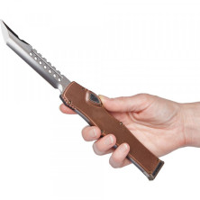 Ніж Microtech Marfione Custom Halo VI Hellhound Tanto Bronze 351-MCK