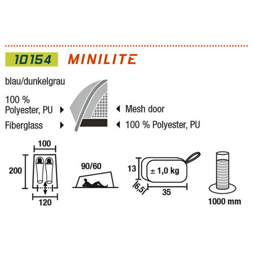 Намет High Peak Minilite 2