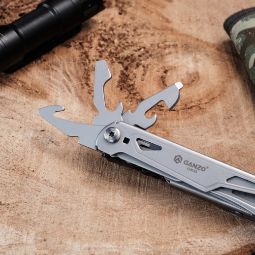 Мультитул Multi Tool Ganzo G303 (відновлений/заміна викрутки/відкрита упаковка)