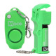Набір Mace: особистий сигнальний брелок + кишеньковий перцевий балончик 12 г, зелений