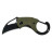 Нож CJRB Anansi Black Blade AR-RPM9, G10 green
