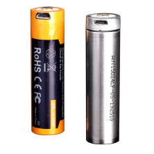 Акумулятор 18650 Fenix 3500 mAh ARB-L18-3500u micro-usb (подряпини на мінусі, розкритий блістер)