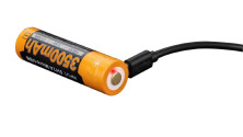 Акумулятор 18650 Fenix 3500 mAh ARB-L18-3500u micro-usb (подряпини на мінусі, розкритий блістер)