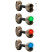 Ліхтар Princeton Tec Switch RGB/IR, 10 Lumens tan