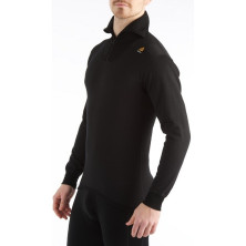Термофутболка Aclima HotWool 230 GR Polo W /Zip Unisex Black XXXL