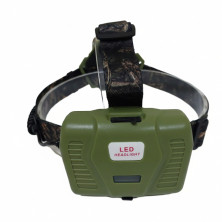 Ліхтар налобний Police W328M-3-TG, Power Bank, 3x18650, ЗП Type-C