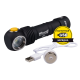 Ліхтар Armytek Wizard Pro V3 Magnet USB+18650 3200mAh Silver XHP50 Теплий