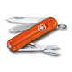 Нож-брелок Victorinox Classic SD Transparent Colors, Fire Opal (0.6223.T82G) 7 функций, 58 мм, Gift Box