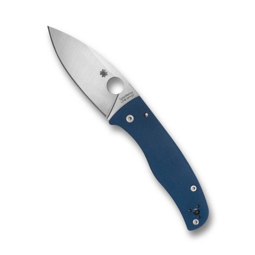 Ніж Spyderco Bodacious cobalt blue