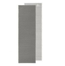 Килимок складний IXPE Naturehike NH19QD008, алюмінієва плівка, 185x56х1, 8 см, сірий