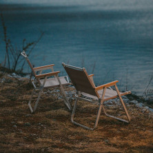 Стілець розкладний Naturehike CNK2300JU012, бежевий