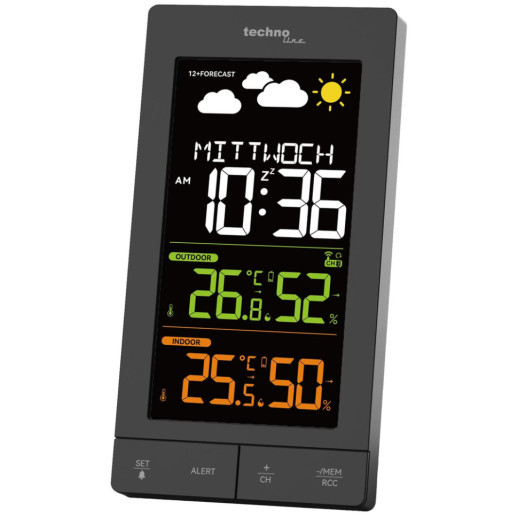 Метеостанція Technoline WS6458 Black (WS6458)