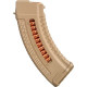 Магазин FAB Defense 762х39 полімерний із вікном desert tan (coyote tan) (umagakr30t)