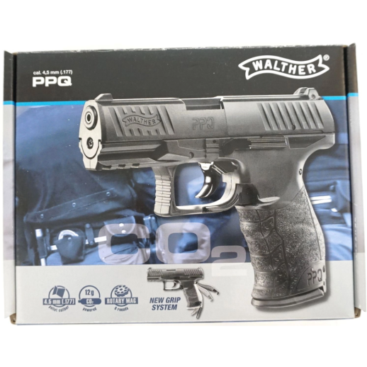 Пневматичний пістолет Umarex Walther PPQ кал.4,5мм (5.8160)