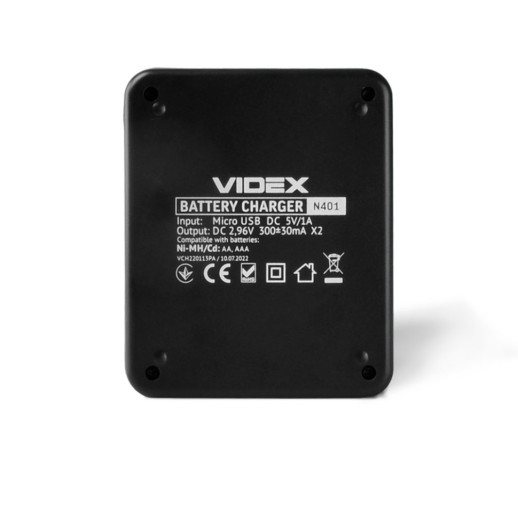 Зарядний пристрій універсальний Videx VCH-N401