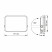 Прожектор VIDEX F3 30W 5000K 220V Black (VLE-F3-0305B)