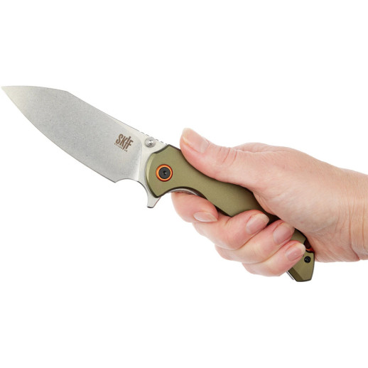 Ніж Skif Jock SW, aluminium, olive green
