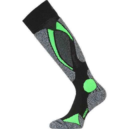 Термошкарпетки для лиж Lasting SWC 906 чорно-зелені L