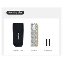 Килимок складний IXPE Naturehike CNK2550WS030, алюмінієва плівка, 18 мм, оливковий-зелений