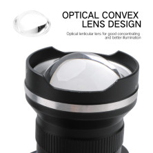 Ліхтар налобний Police W518-TG, 2x18650, ЗП Type-C, zoom, Box