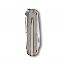 Нож-брелок Victorinox Classic SD Transparent Colors, Mystical Morning (0.6223.T31G) 7 функций, 58 мм, Gift Box