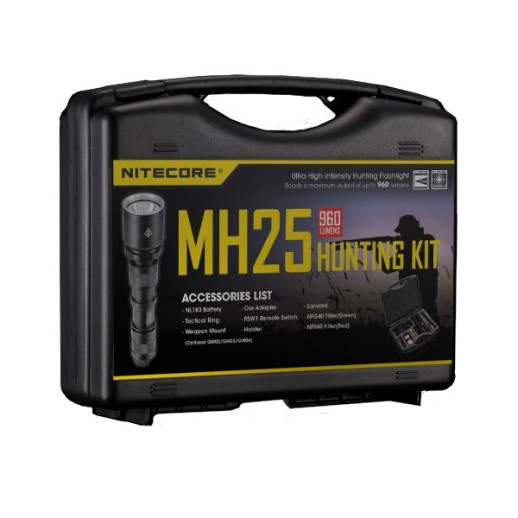 Набір для нічного полювання Nitecore MH25