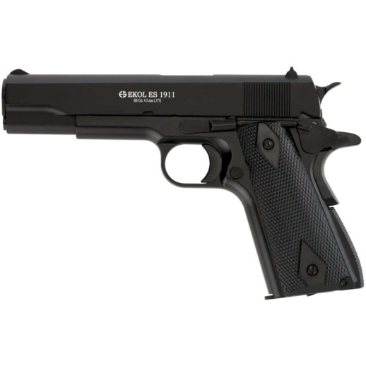 Пневматичний пістолет EKOL ES 1911, калібр 4,5 мм (.177), чорний